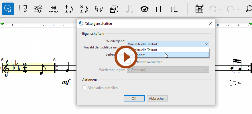 Animation starten ➧