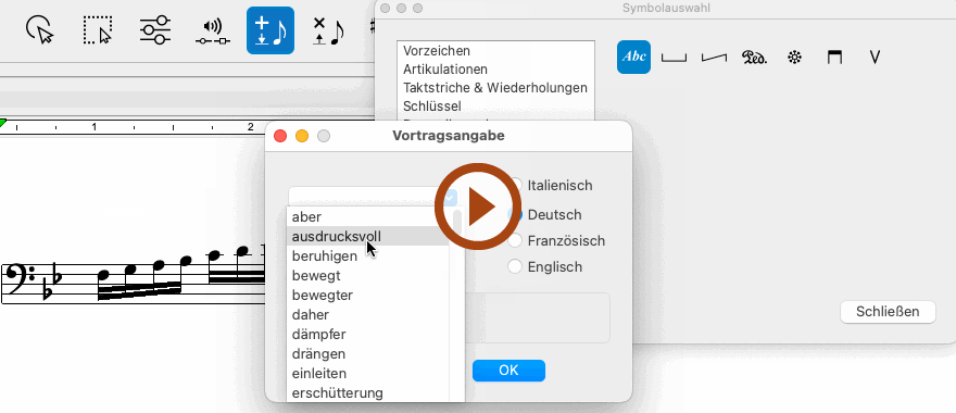 Animation starten ➧
