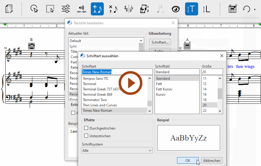 Animation starten ➧