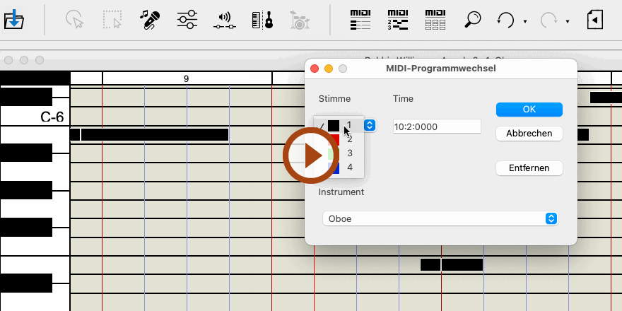 Animation starten ➧
