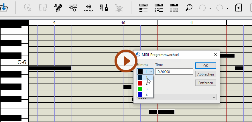 Animation starten ➧