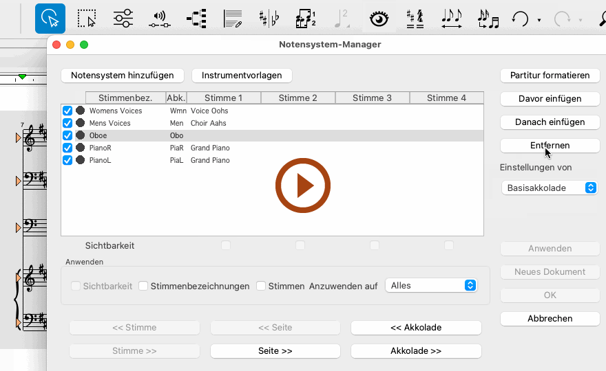 Animation starten ➧