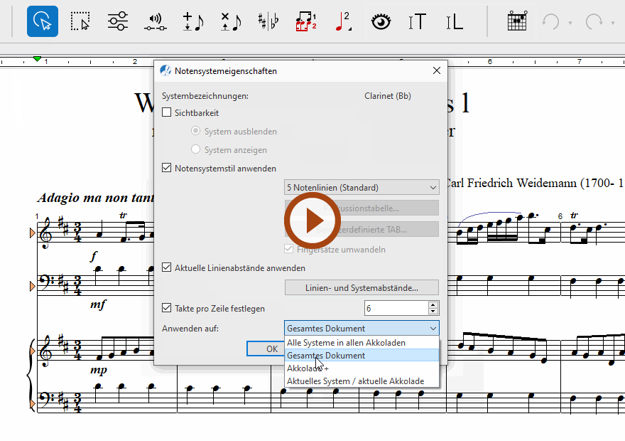 Animation starten ➧