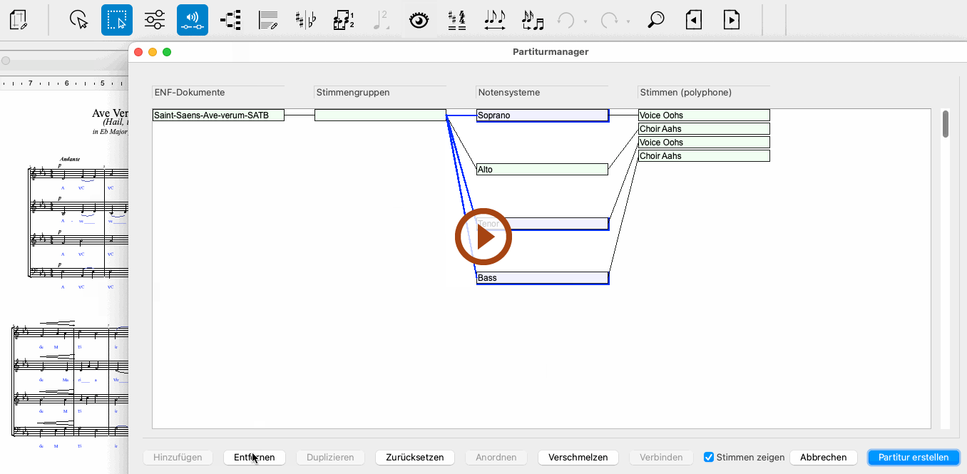 Animation starten ➧