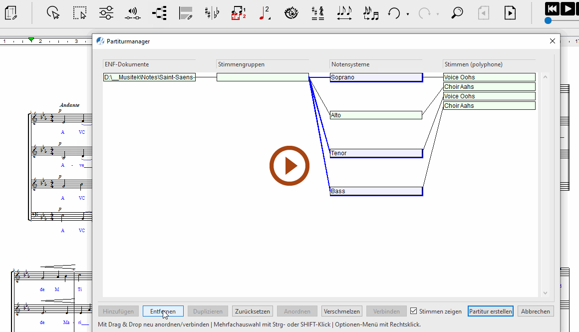 Animation starten ➧
