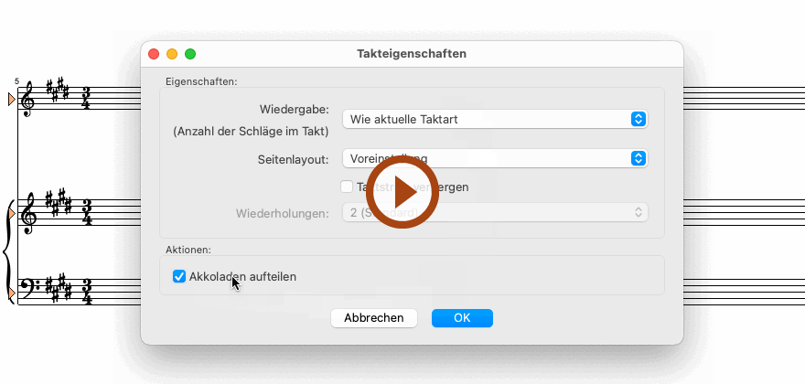Animation starten ➧