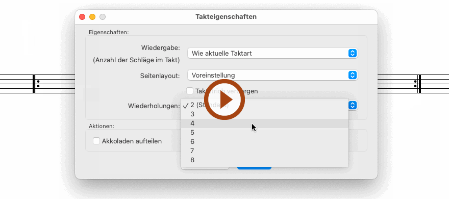 Animation starten ➧
