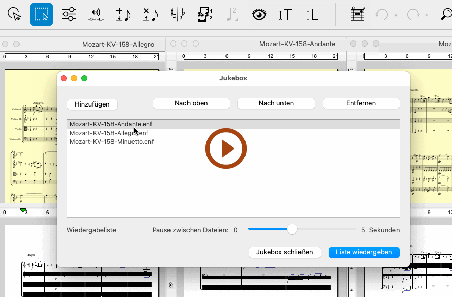 Animation starten ➧